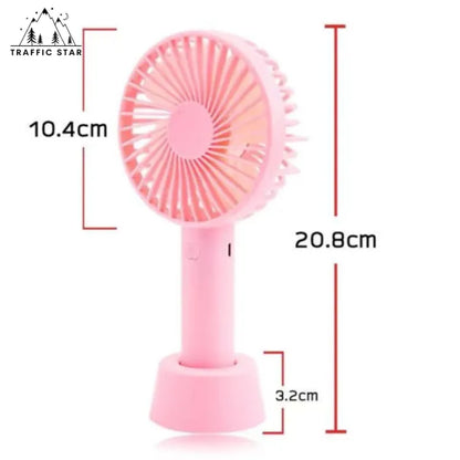 Handheld Mini Portable Stand Fan