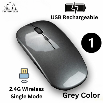 Rechargeable Wireless Silent Optical Mouse