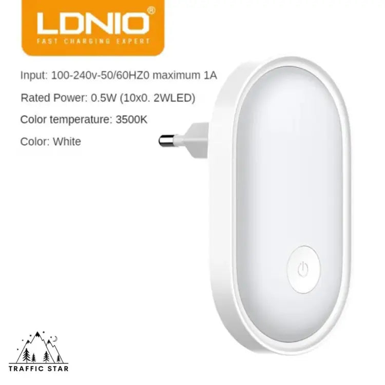 LDNIO Y2 Smart Night light Automatic Light-sensor System LDNIO Y2 Smart Night light Automatic Light-sensor System (Sensor ပါညအိပ်/နံရံကပ် မီးလုံး)