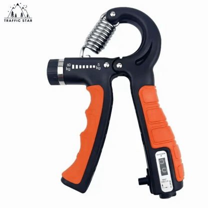 Portable Handgrip Exerciser Adjustable 5-60kg With Counter