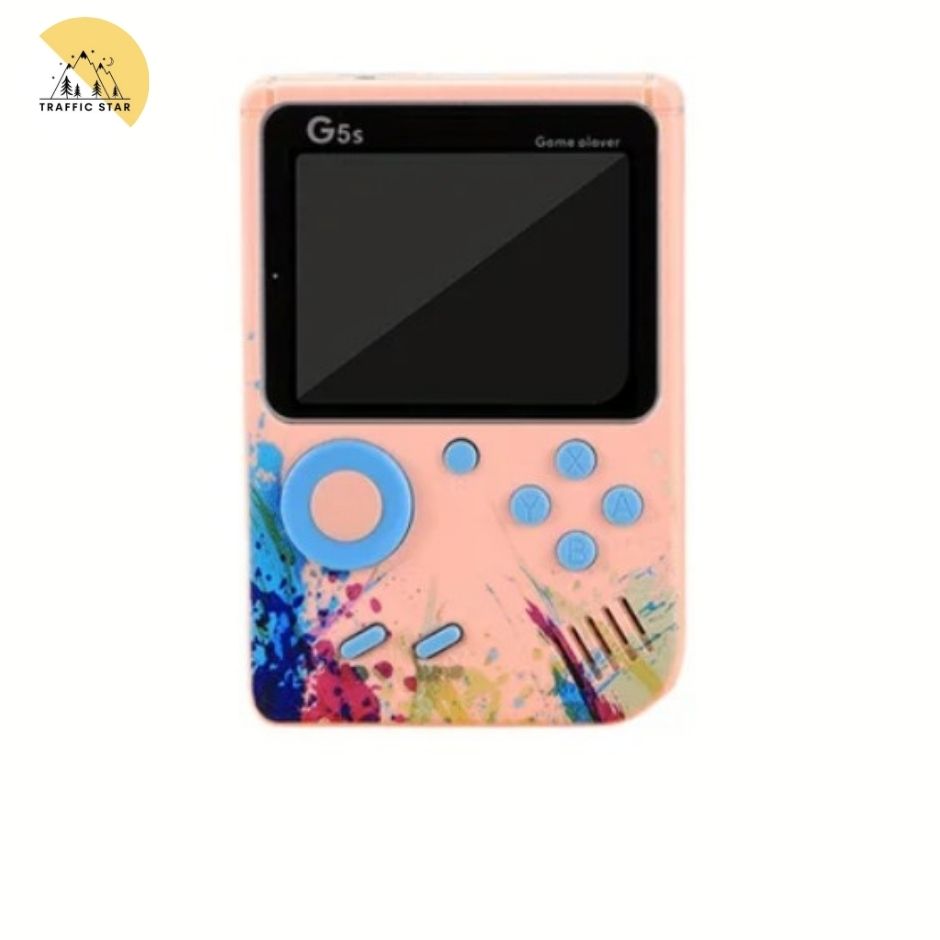 Mini retro game console single player G5 built-in 500 games, 3inch LCD Display