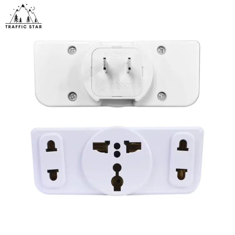 TOSHINO TW3 Travel Adapter 3 Socket