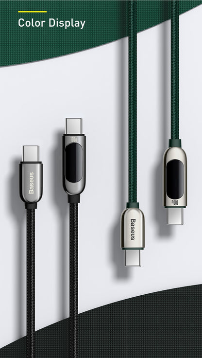 Baseus PD 100W USB C Cable Fast Charging Type C Cable