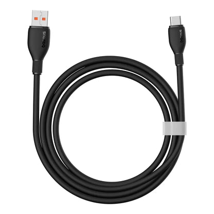 Baseus Pudding Series Fast Charging Cable With High-Speed Data Transmission USB-A to Type-C 100W 6A 1.2M