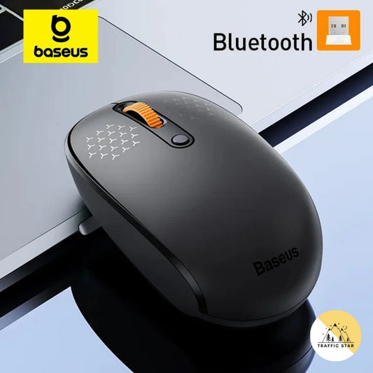 BASEUS Mouse F01B Wireless Bluetooth Mouse 5.0 1600dpi Silent Click for MacBook Tablet Laptop PC Gaming Mouse 2.4G