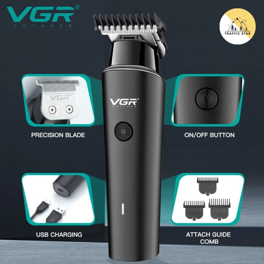 VGR Men's Hair Clipper Electric Cordless Rechargeable V-933 Professional Beard Hair Trimmer