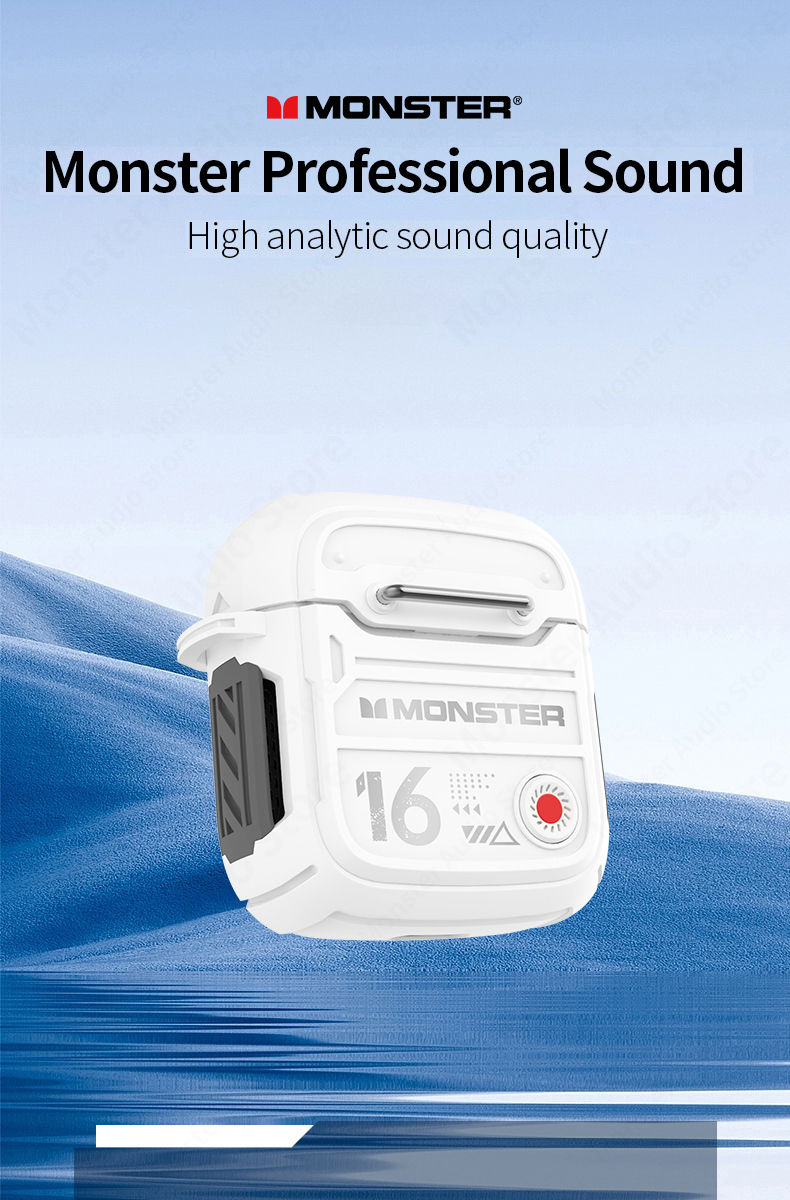 Monster XKT16 BT5.3 Low Latency Noise Reduction TWS