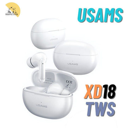 USAMS Original XD18 Newest in ear Earbuds Bluetooth Sport wireless TWS Earphones with microphone