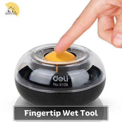 Deli Fingertip Wet Tool For Office Analyst and File Arrange