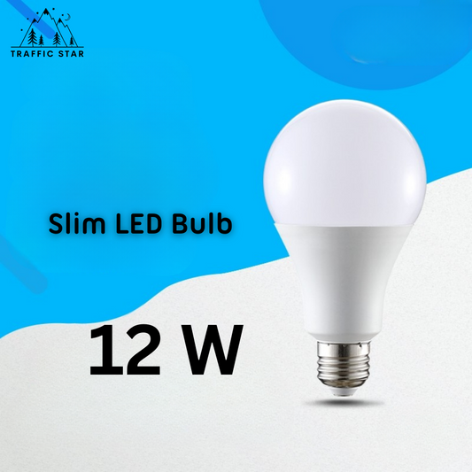 Slim LED Bulb with E27 Base (12W) အရစ်ခေါင်း LED မီးသီး 12W