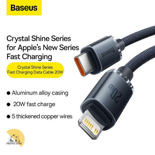 Baseus PD 20W USB C to Lightning Cable Data Transmission Cable