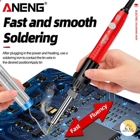 Aneng Electric Soldering Iron SL104 110V/220V, Adjustable Temperature Welding Pen