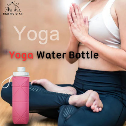 SPECIAL MADE Collapsible Water Bottles Leakproof Valve Reusable BPA Free Silicone Foldable Travel Water Bottle