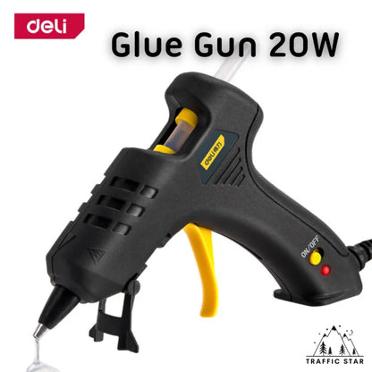 Deli Hot Glue Stick Gun 20W for 7mm Glue Stick