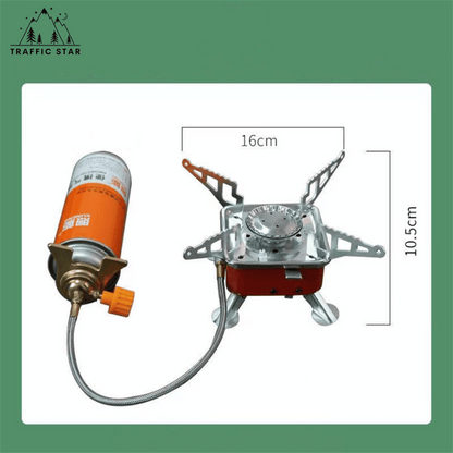 Outdoor Camping Foldable Gas Stove With Extension Cord