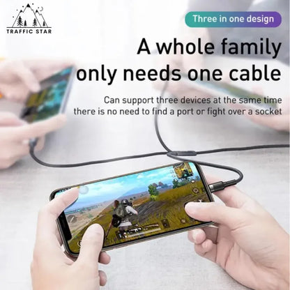 Baseus 3 in 1 Fast Charging cable 3.5A