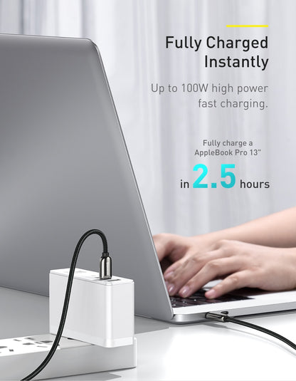 Baseus PD 100W USB C Cable Fast Charging Type C Cable