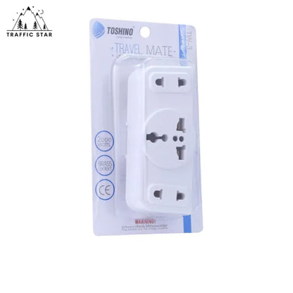 TOSHINO TW3 Travel Adapter 3 Socket