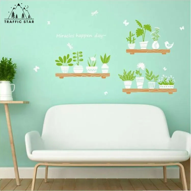 Glass Door Decoration Wall Stickers