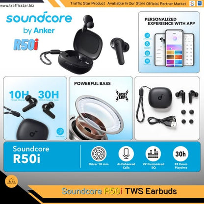 Anker Soundcore PowerFul Bass True Wireless Earbuds R50i TWS