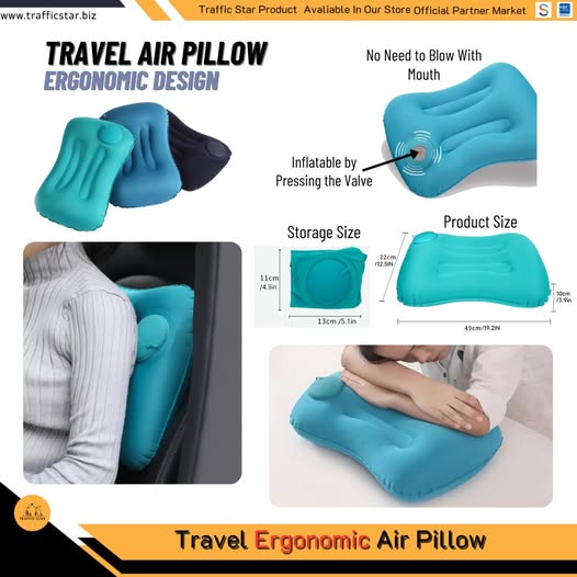 Travel Ergonomic Air Pillow