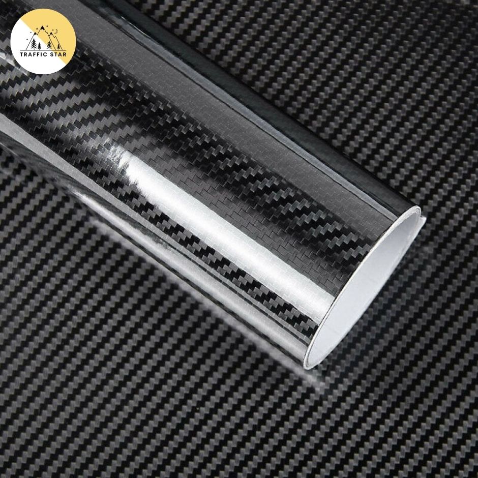 7D Carbon Fiber Wrap Sticker Waterproof for Car and Motorcycle