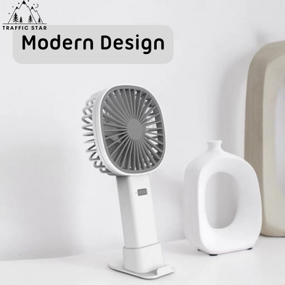 Portable Mini Fan USB Rechargeable Fan With Stand