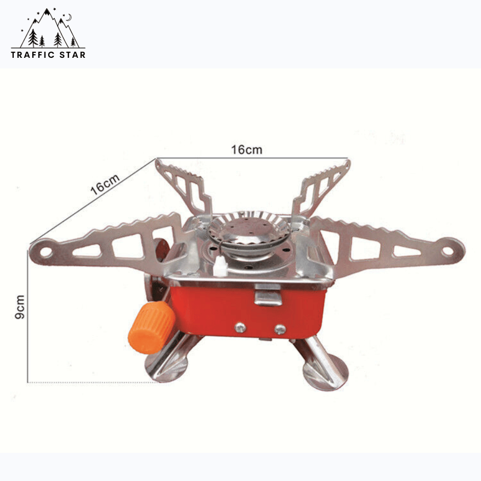 Outdoor Camping Foldable Gas Stove With Extension Cord