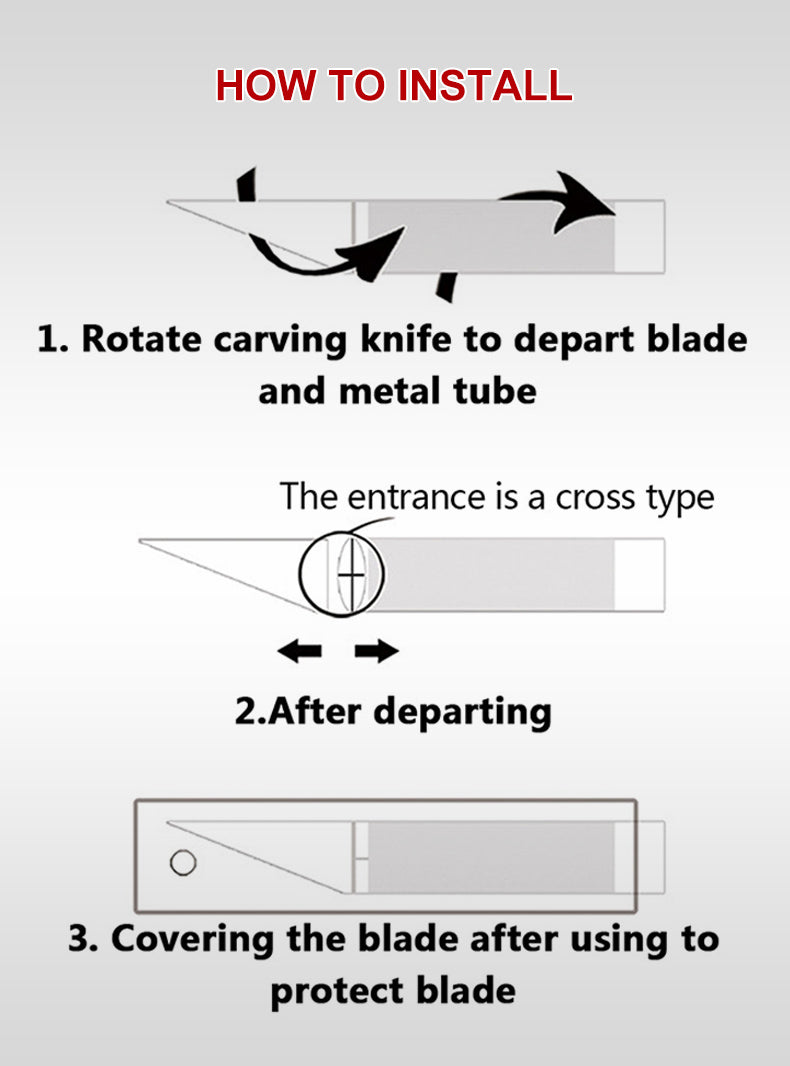 Blades for Art Carving, Aluminum Cutter