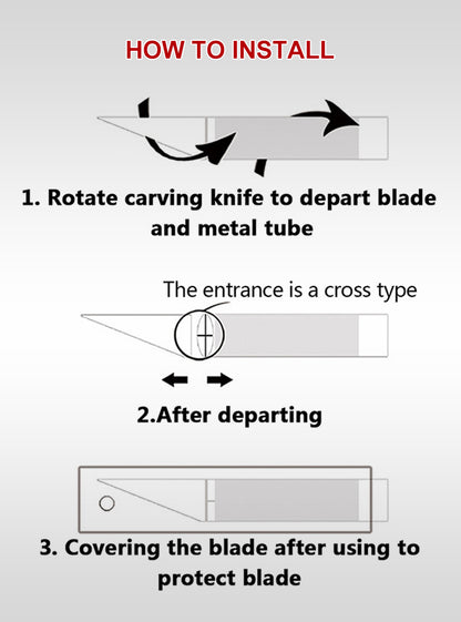 Blades for Art Carving, Aluminum Cutter