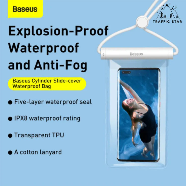 Baseus Waterproof Phone Pouch ( ရေစိုခံဖုန်းထည့်အိတ် )
