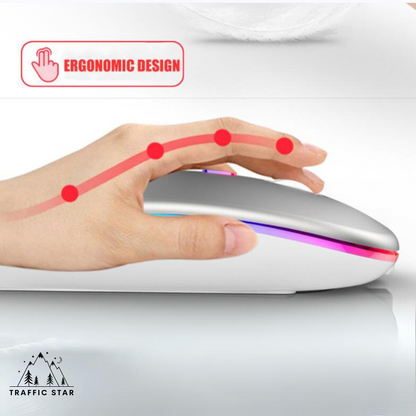 Rechargeable Wireless Silent Optical Mouse