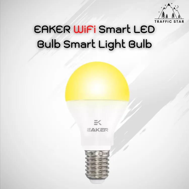 EAKER  Bulb Smart Light Bulb 10W App Support iOS & Android