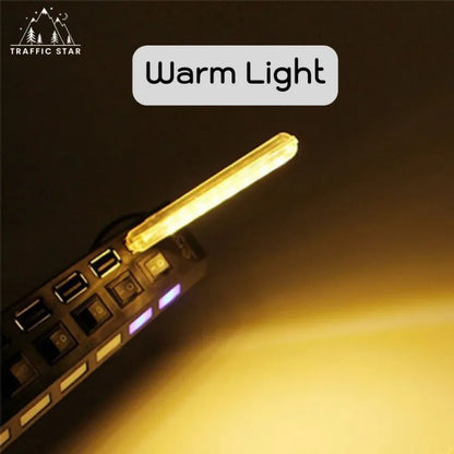 Mini 8 LED Energy Saving USB Night Light Lamp