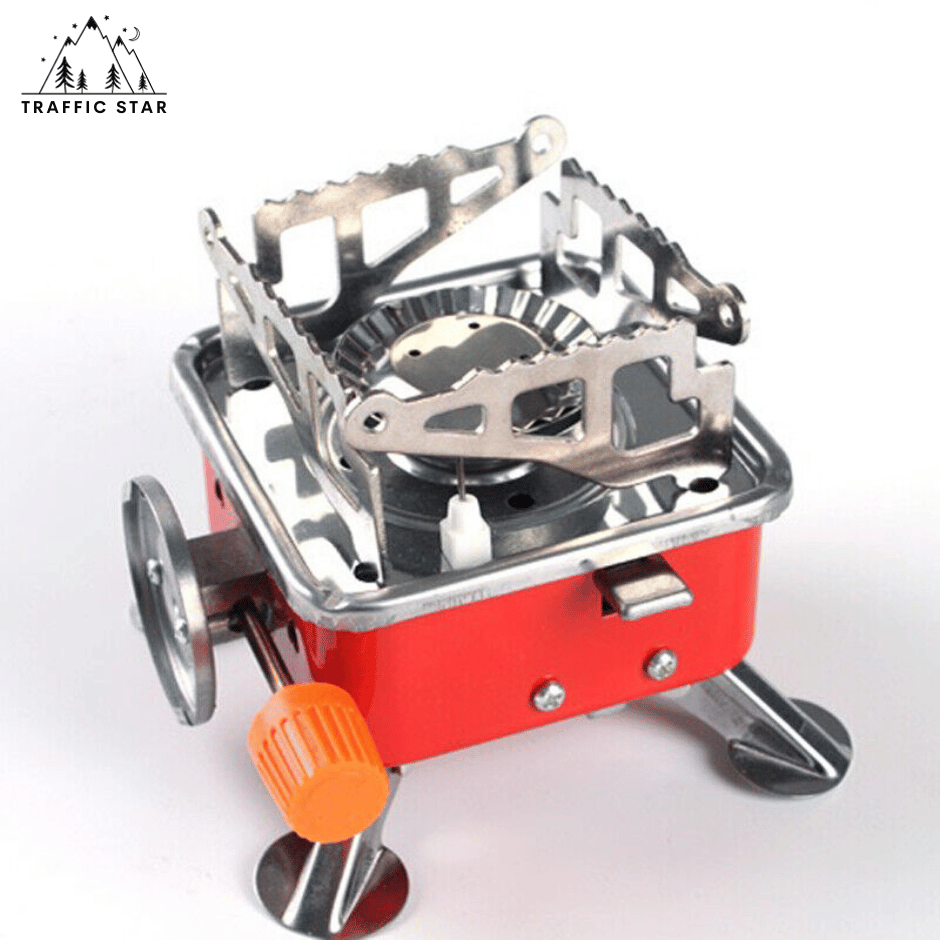 Outdoor Camping Foldable Gas Stove With Extension Cord