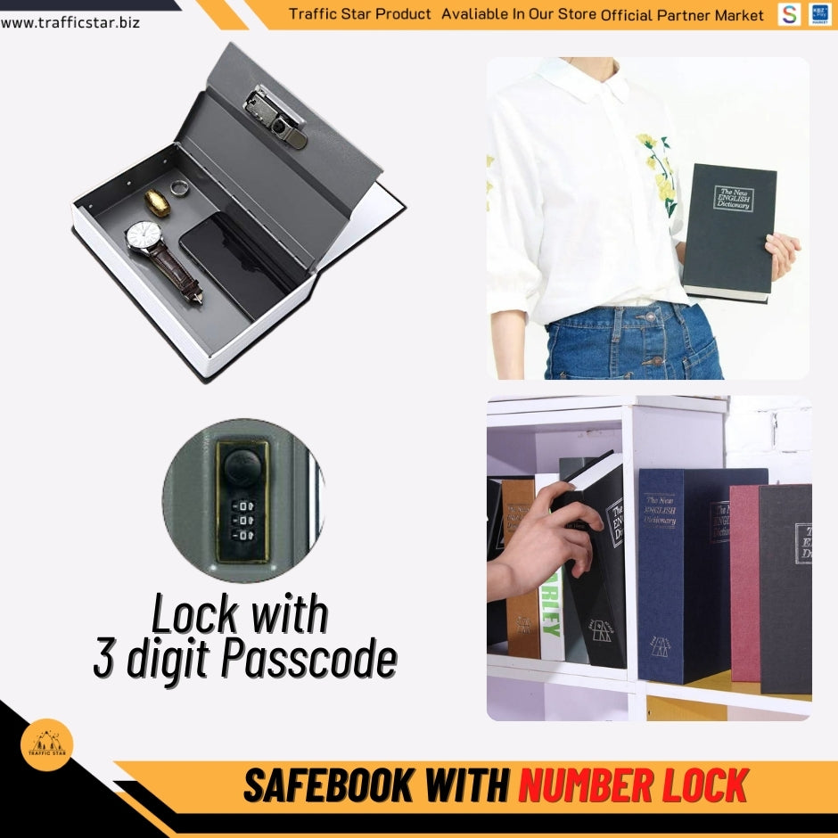 Book shaped Safe Box Locker