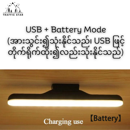 Portable LED desk light table lamp