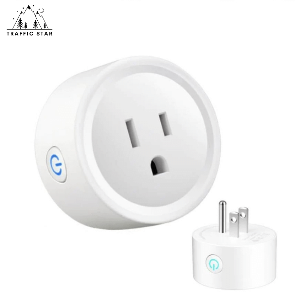 WiFi Smart Plug US Socket Smart Home Power Monitor Timing Outlet Voice Control