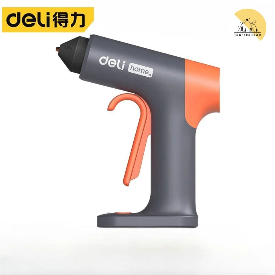 Deli Hot Melt Glue Tool AC 220V 10W Low Pressure Safety High Viscosity 7Mm Household Glue Sticks Electric DIY Tools