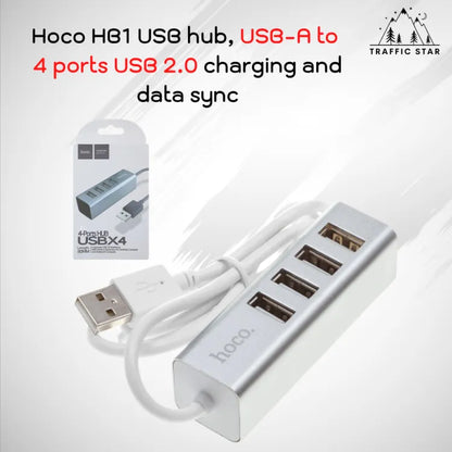 Hoco HB1 multi USB Hub 4 Ports