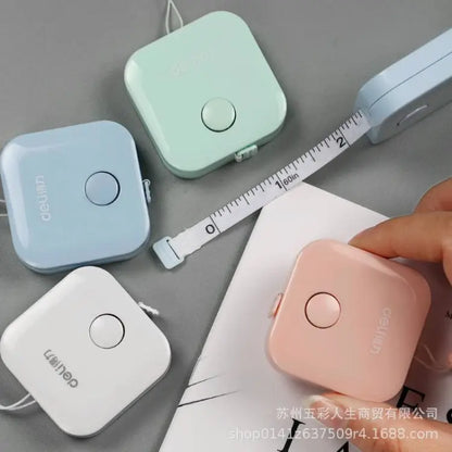 Deli Soft Measuring Tape 1.5m (ပေတိုင်းကြိုးခွေအပျော့ ၁.၅ မီတာ)