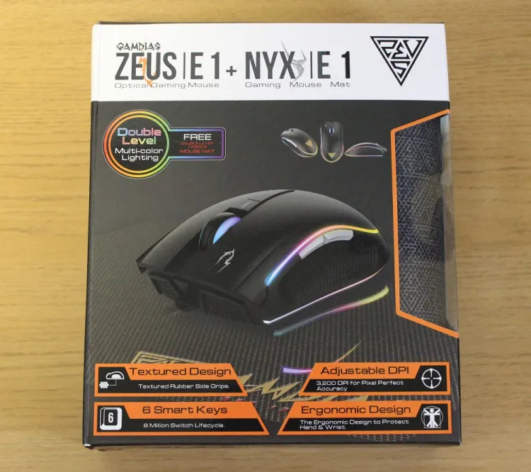 Gamdias ZEUS  + NYX E1  Gaming Mouse