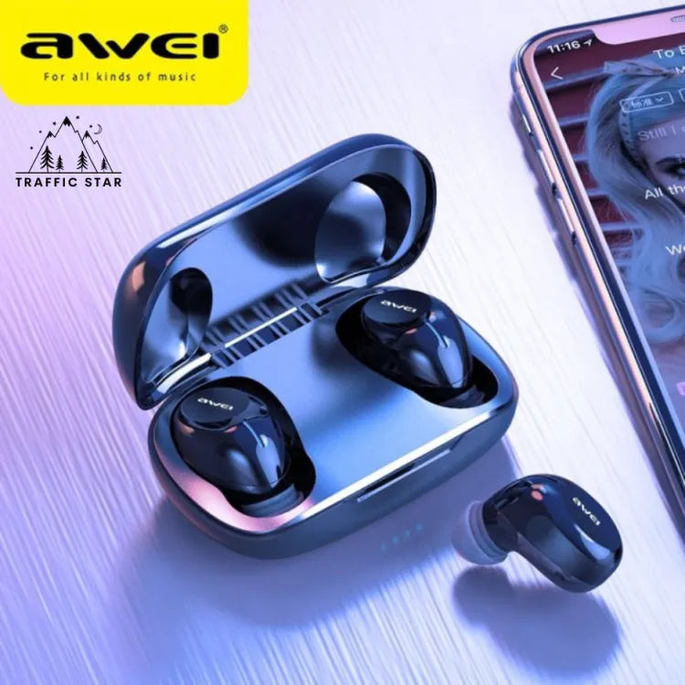 AWEI T20 True Wireless Bluetooth with Charging Box Bluetooth V5.0  TWS