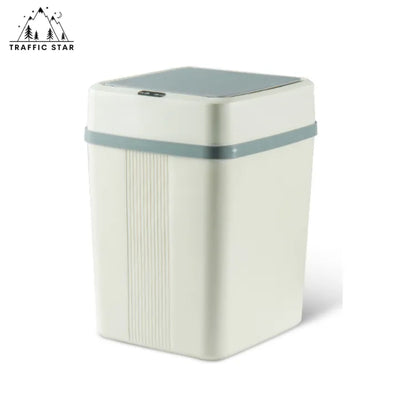 12L Intelligent Trash Can Smart Sensor Dustbin Waterproof Household Induction Garbage Bin (Motion Sensor ပါဝင်သည့် Smart အမှိုက်ပုံး)