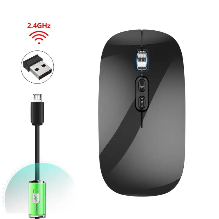 M103 Wireless Silent Mouse (Single Mode)Built in Battery Rechargeable DPI Adjustable