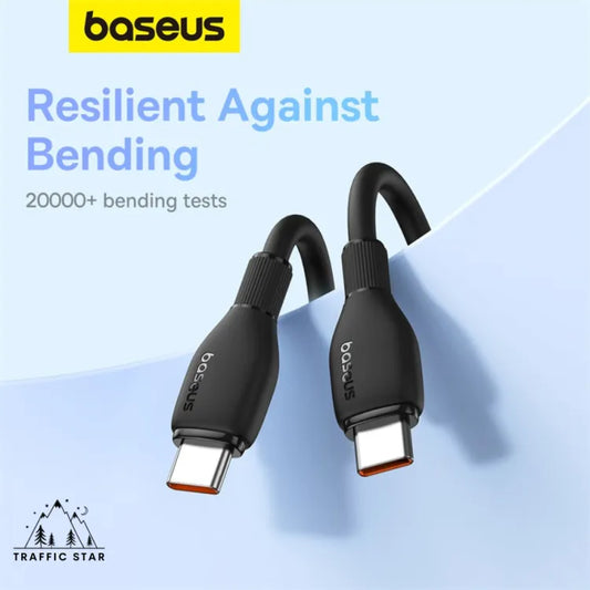 Baseus 100W Type C to Type C PD Cable 1.2m / 2m Long