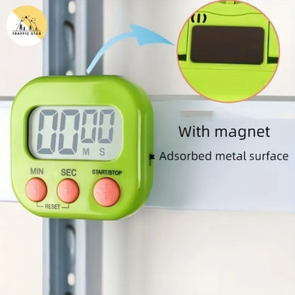 Mini Digital Clock, Student Multifunctional Manual Electronic Timer