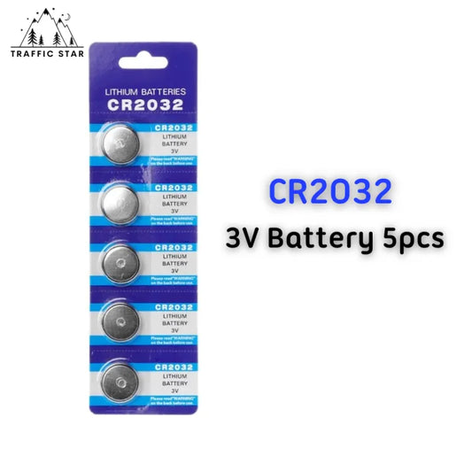 Button Battery CR2032 3V, Hight Quality  5 Pcs Pack