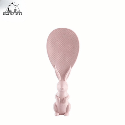 Rice Scoop Rabbit Design (ယုန်ပုံ ထမင်းခပ်ဇွန်း)