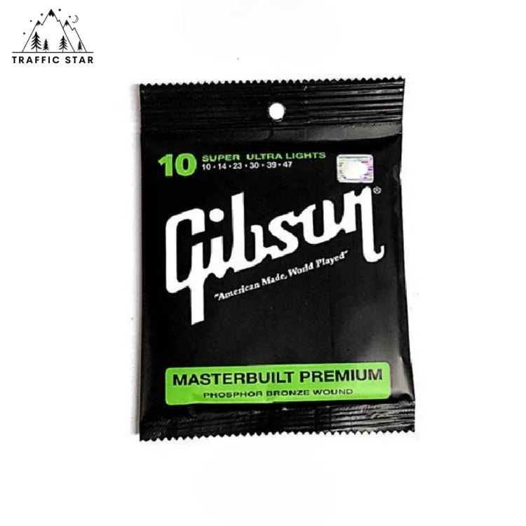 Gibson Acoustic Guitar Strings, Complete Set, 6 strings